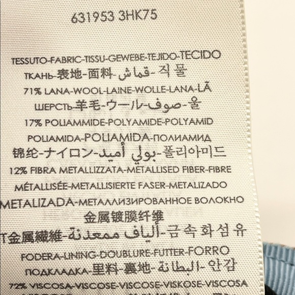 Gucci New GG Logo Monogrammed Brown Silver Sz. M Baseball Cap - Picture 12 of 12